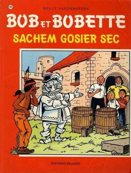 Afbeelding van Bob bobette #196 - Sachem gosier sec - Tweedehands (STANDAARD, zachte kaft)