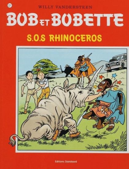 Afbeelding van Bob bobette #221 - Sos rhinoceros - Tweedehands (STANDAARD, zachte kaft)