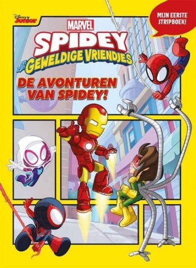 Afbeelding van Spidey - Geweldige vriendjes - Tweedehands (BIG BALLOON, harde kaft)