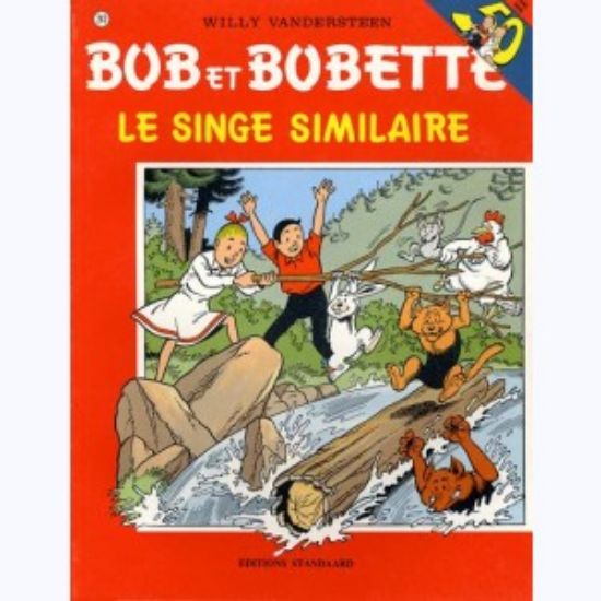 Afbeelding van Bob bobette #243 - Le singe similaire - Tweedehands (STANDAARD, zachte kaft)