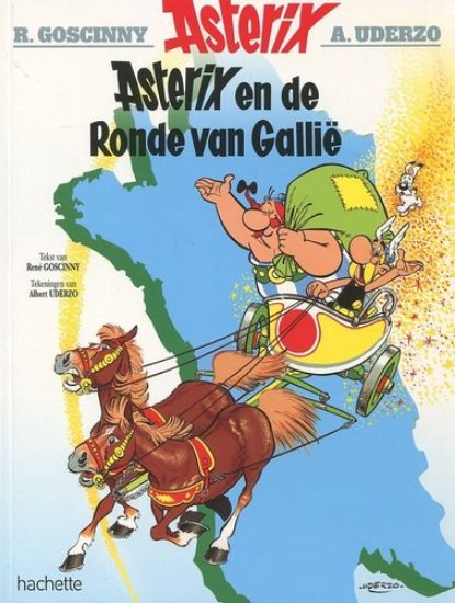 Afbeelding van Asterix #5 - Ronde van gallie (nieuwe vertaling) (HACHETTE, zachte kaft)