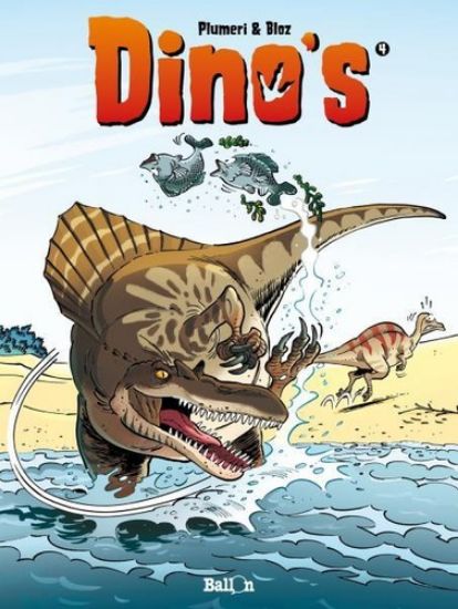 Afbeelding van Dino's #4 - Dino's 4 (BALLON, zachte kaft)