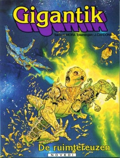 Afbeelding van Gigantik #3 - Ruimtereuzen (NOVEDI, zachte kaft)