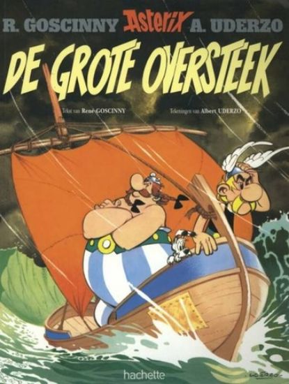 Afbeelding van Asterix #22 - Grote oversteek (nieuwe vertaling) (HACHETTE, zachte kaft)