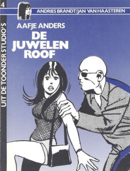 Afbeelding van Toonder studio #4 - Aafje anders-juwelenroof - Tweedehands (ARBORIS, zachte kaft)