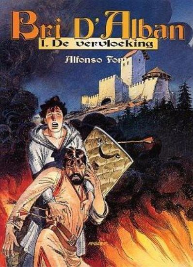 Afbeelding van Bri d'alban #1 - Vervloeking (ARBORIS, zachte kaft)