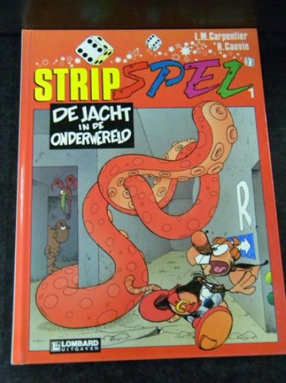 Afbeelding van Stripspel #1 - Jacht in de onderwereld (LOMBARD, harde kaft)