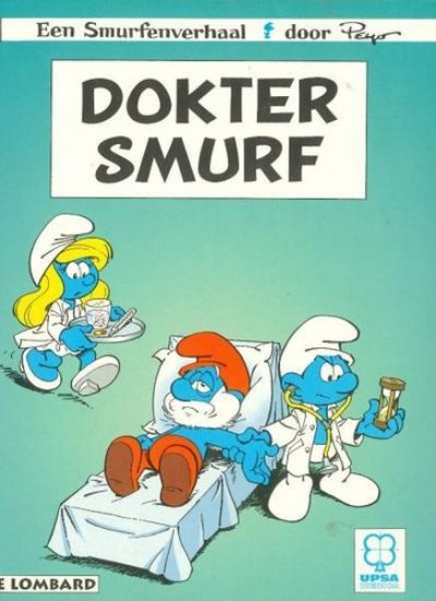 Afbeelding van Smurfen #19 - Dokter smurf (upsa medica) (LOMBARD, zachte kaft)