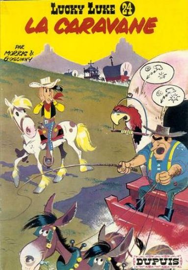 Afbeelding van Lucky luke (fra) #24 - La caravane (DUPUIS, zachte kaft)