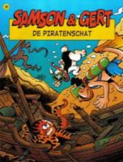 Afbeelding van Samson en gert #31 - Piratenschat (STUDIO 100, zachte kaft)