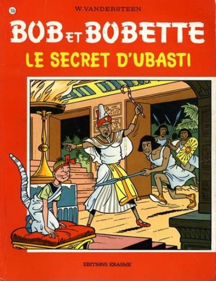 Afbeelding van Bob bobette #155 - Secret d'ubasti - Tweedehands (STANDAARD, zachte kaft)