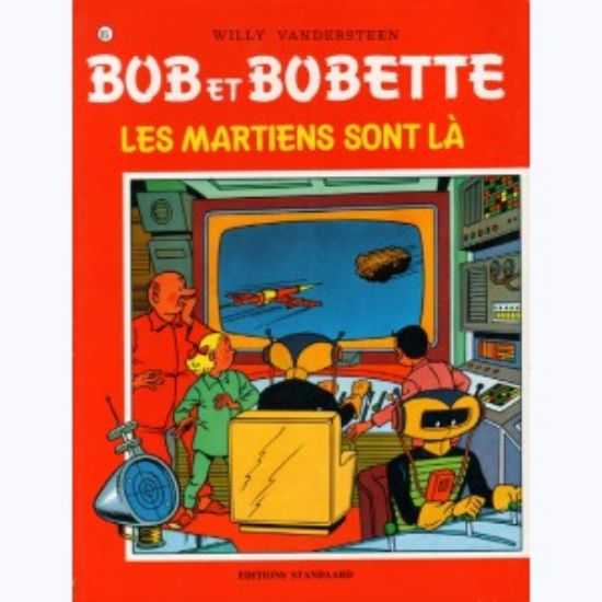 Afbeelding van Bob bobette #115 - Les martiens sont la - Tweedehands (STANDAARD, zachte kaft)