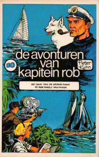 Afbeelding van Avonturen kapitein rob pocket #10 - Goud van de groene slang/rose parels van tamoa (SKARABEE, zachte kaft)