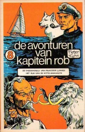 Afbeelding van Avonturen kapitein rob pocket #8 - Onderwereld professor lupardi/rijk witte mammouth (SKARABEE, zachte kaft)