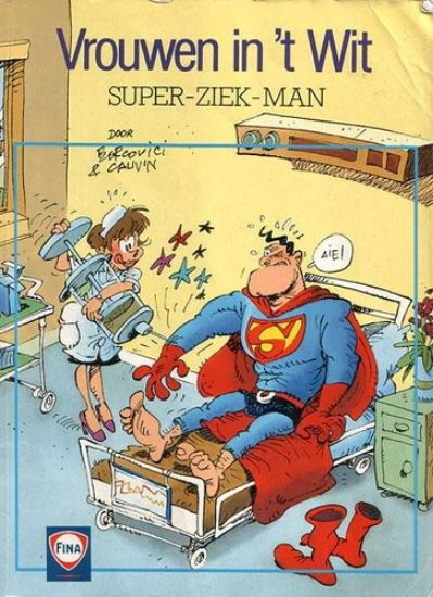 Afbeelding van Vrouwen wit #3 - Super ziek man (fina) (DUPUIS, zachte kaft)