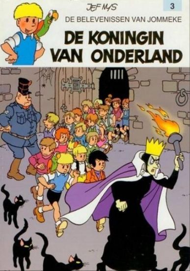 Afbeelding van Jommeke #3 - Koningin van onderland - Tweedehands (HET VOLK, zachte kaft)