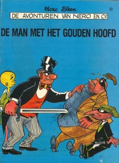 Afbeelding van Nero #50 - Man met het gouden hoofd - Tweedehands (HET VOLK, zachte kaft)