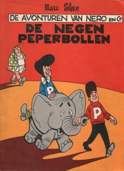 Afbeelding van Nero #14 - Negen peperbollen - Tweedehands (HET VOLK, zachte kaft)