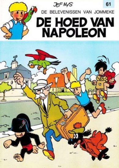 Afbeelding van Jommeke #61 - Hoed van napoleon - Tweedehands (DUPUIS, zachte kaft)