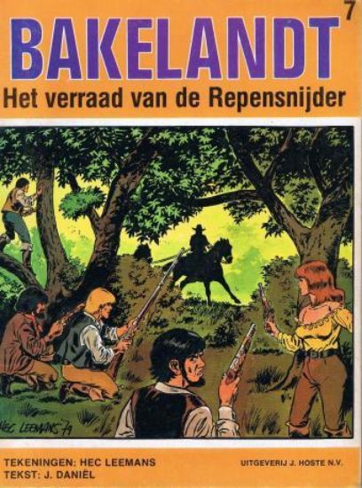 Afbeelding van Bakelandt #7 - Verraad van de repensnijder - Tweedehands (HOSTE, zachte kaft)