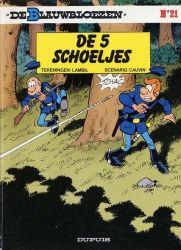Afbeeldingen van Blauwbloezen #21 - 5 schoeljes - Tweedehands