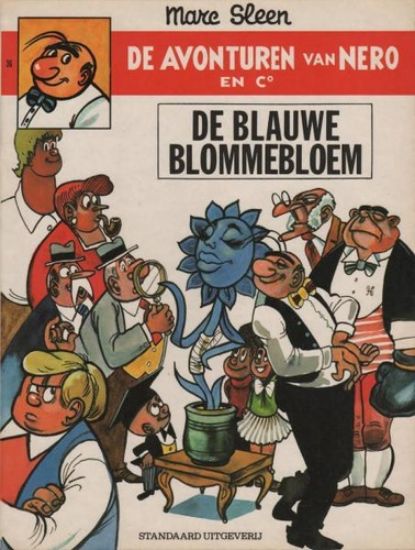 Afbeelding van Nero #36 - De blauwe blommebloem - Tweedehands (STANDAARD, zachte kaft)