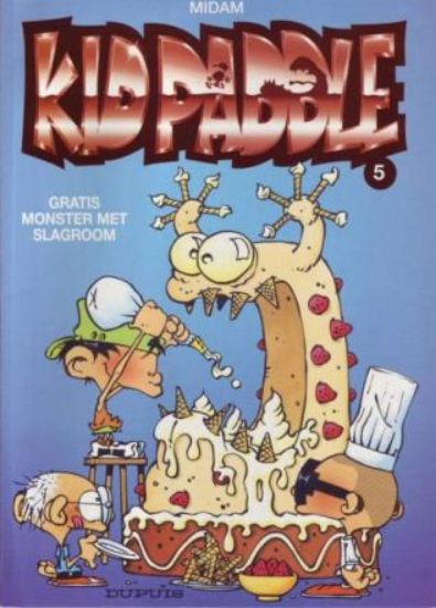 Afbeelding van Kid paddle #5 - Gratis monster met slagroo (DUPUIS, zachte kaft)