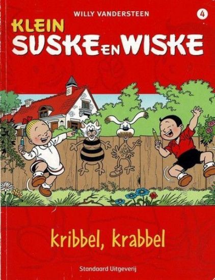 Afbeelding van Klein suske en wiske #4 - Kribbel krabbel (STANDAARD, zachte kaft)