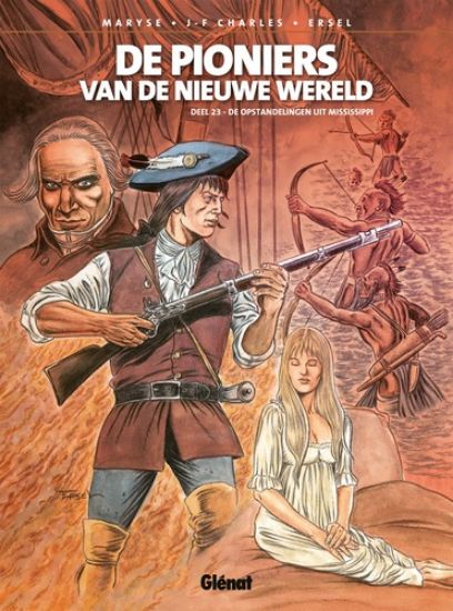 Afbeelding van Pioniers nieuwe wereld #23 - Opstandelingen uit mississippi (GLENAT, harde kaft)