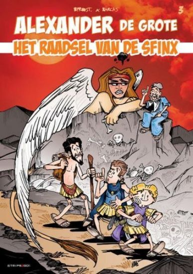 Afbeelding van Alexander de grote #3 - Raadsel van de sfinx (STRIPS2GO, zachte kaft)