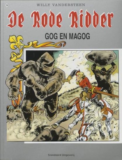 Afbeelding van Rode ridder #206 - Gog en magog - Tweedehands (STANDAARD, zachte kaft)