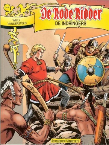 Afbeelding van Rode ridder #240 - De indringers - Tweedehands (STANDAARD, zachte kaft)