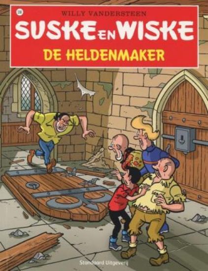 Afbeelding van Suske en wiske #338 - Heldenmaker - Tweedehands (STANDAARD, zachte kaft)