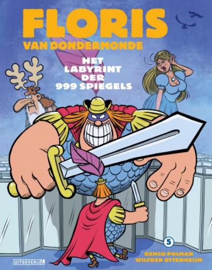 Afbeelding van Floris van dondermonde #5 - Labyrint der 999 spiegels (UITGEVERIJ L, zachte kaft)