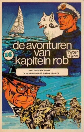 Afbeelding van Avonturen kapitein rob pocket 2e reeks #16 - Dodende licht/gheimzinnige baron himota (SKARABEE, zachte kaft)