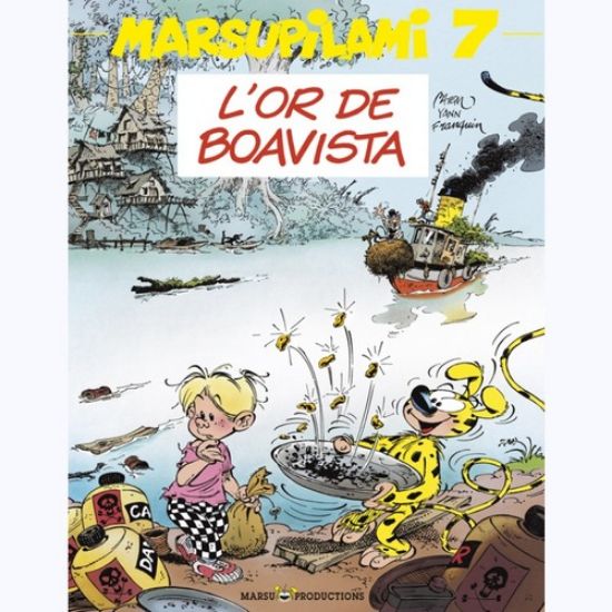 Afbeelding van Marsupilami (fra) #7 - L'or de boavista (MARSU, harde kaft)