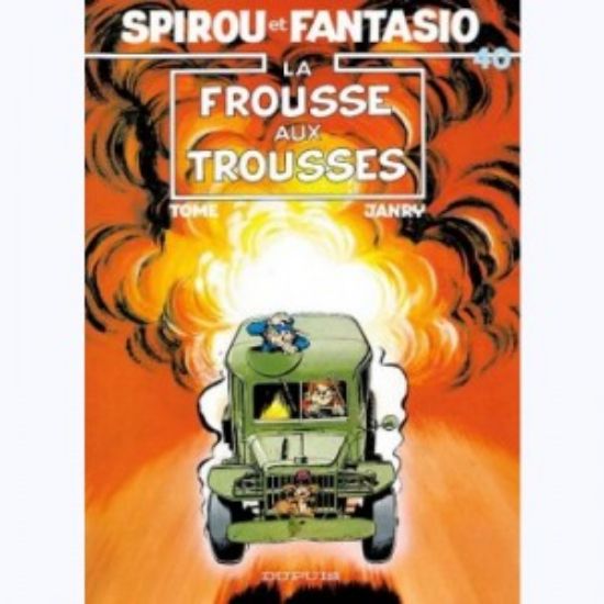 Afbeelding van Spirou et fantasio (fra) #40 - La frousse aux trousses - Tweedehands (DUPUIS, harde kaft)