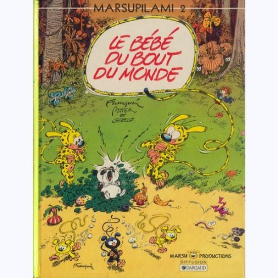 Afbeelding van Marsupilami (fra) #2 - Le bebe du bout du monde (MARSU, harde kaft)