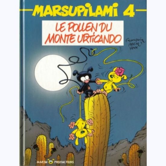 Afbeelding van Marsupilami (fra) #4 - Le pollen du monte urticando (MARSU, harde kaft)