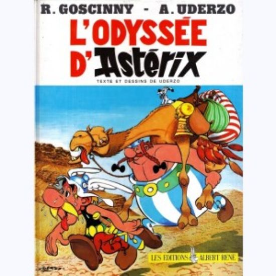 Afbeelding van Asterix (fra) - L'odyssee d'asterix - Tweedehands (ALBERT RENE, harde kaft)