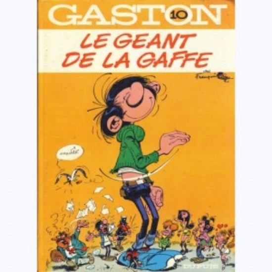 Afbeelding van Gaston (fra) #10 - Le geant de la gaffe - Tweedehands (DUPUIS, harde kaft)