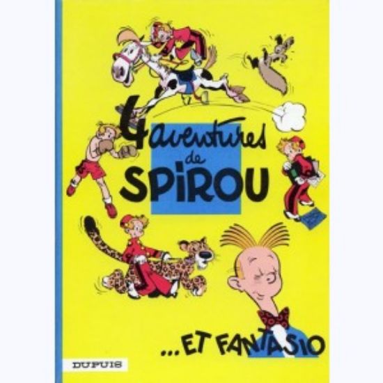 Afbeelding van Spirou et fantasio (fra) #1 - 4 adventures de spirou - Tweedehands (DUPUIS, harde kaft)