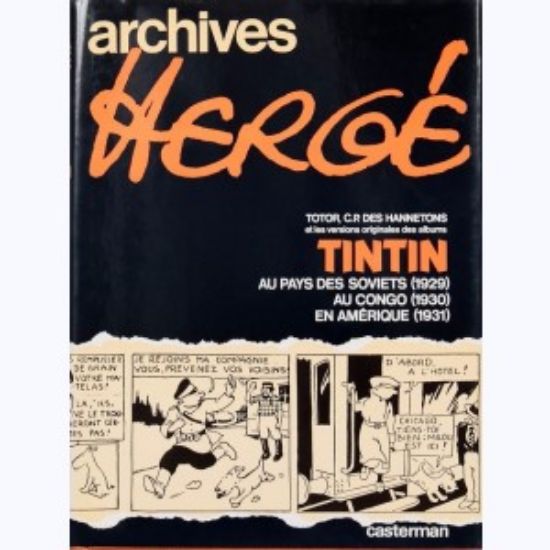 Afbeelding van Tintin (fra) #1 - Archives herge 1 (CASTERMAN, harde kaft)