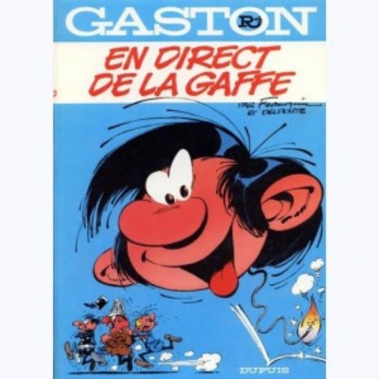 Afbeelding van Gaston (fra) #8 - En direct de la gaffe - Tweedehands (DUPUIS, harde kaft)