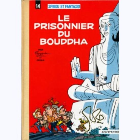Afbeelding van Spirou et fantasio (fra) #14 - Le prisonnier du bouddha - Tweedehands (DUPUIS, harde kaft)