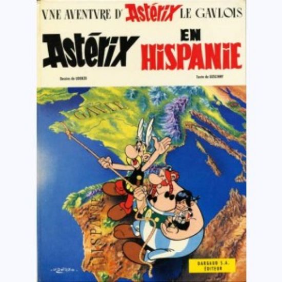 Afbeelding van Asterix (fra) - En hispanie - Tweedehands (DARGAUD, harde kaft)