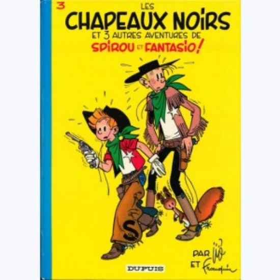 Afbeelding van Spirou et fantasio (fra) #3 - Chapeux noirs - Tweedehands (DUPUIS, harde kaft)