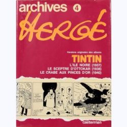 Afbeeldingen van Tintin (fra) #4 - Archives herge 4