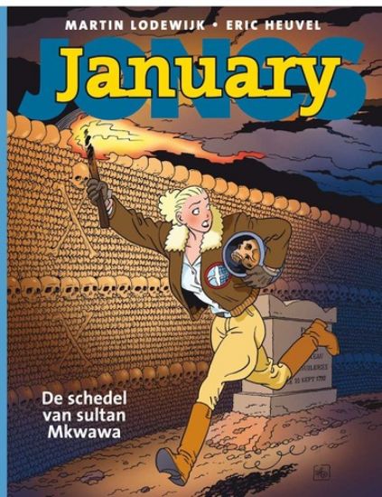 Afbeelding van January jones #2 - Schedel van sultan mkwawa (UITGEVERIJ L, zachte kaft)