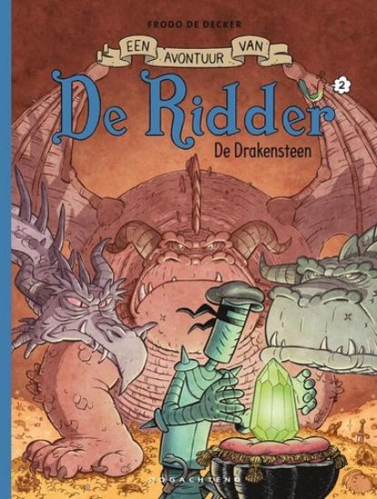 Afbeelding van De ridder #2 - Drakensteen (OOGACHTEND, zachte kaft)